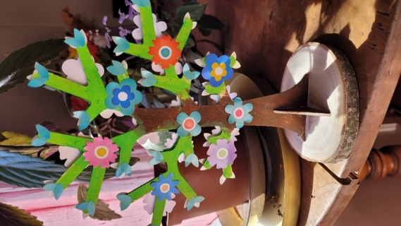 Arbre de printemps - 10doigts.fr