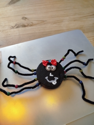 L'araignée mignonne - 10doigts.fr