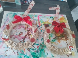 COURONNE NOEL - 10doigts.fr