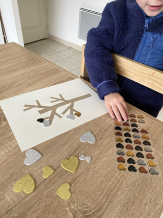 Arbre à cœur - 10doigts.fr