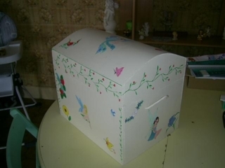 coffre - Déco du bois - 10doigts.fr