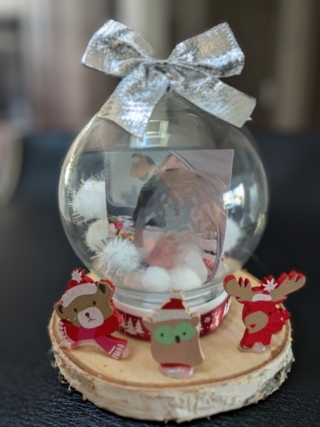 Boule de Noël - 10doigts.fr