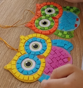 Hiboux tout mignon - 10doigts.fr