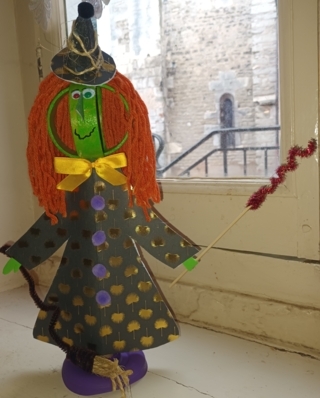 Personnages d'Halloween - 10doigts.fr