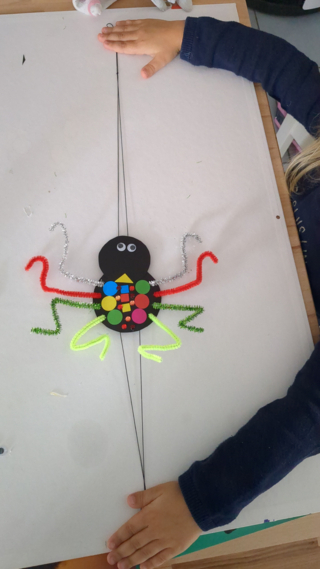 Araignée glissante - 10doigts.fr