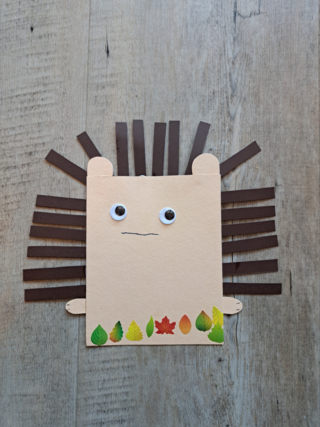 L' hérisson - 10doigts.fr