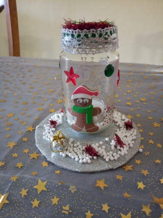 Photophore de Noël - 10doigts.fr