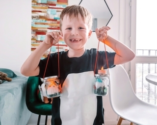 Lanterne halloween - 10doigts.fr