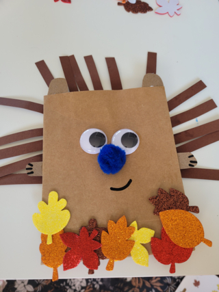 Hérisson d'automne - 10doigts.fr