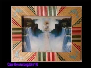 Cadre Photo Dauphin - Déco du bois - 10doigts.fr