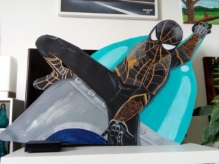 Décos murales pour chambre d'enfant de l'homme araignée - 10doigts.fr