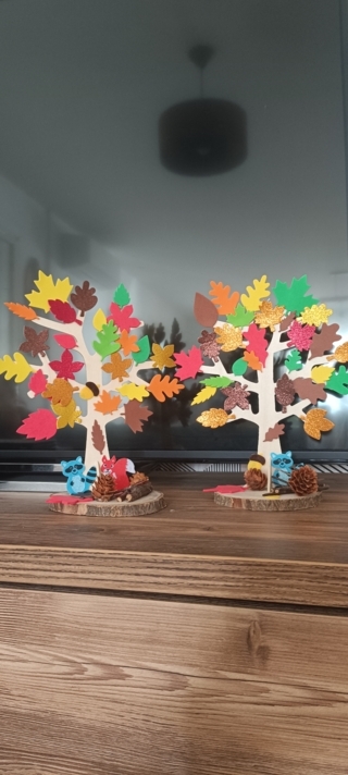 Arbres d'automne - 10doigts.fr