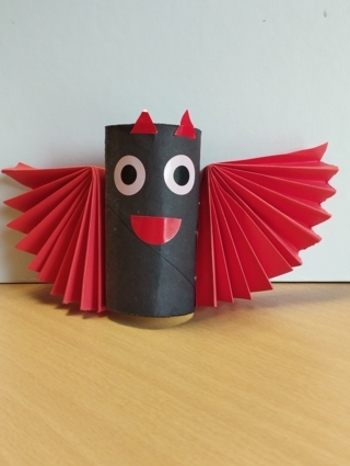 Petit monstre Chauve Souris - 10doigts.fr