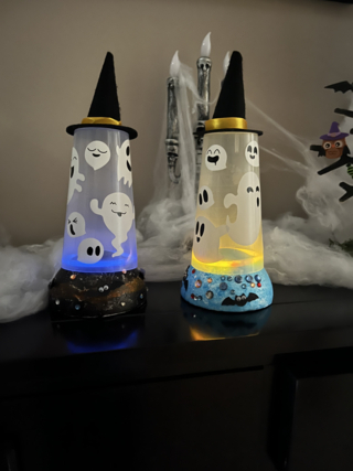 Lampe fantômes - 10doigts.fr