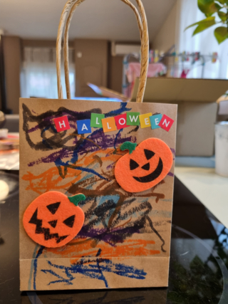 Sac halloween - 10doigts.fr