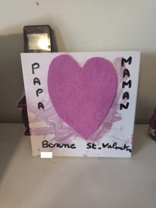 Cadre de Saint-Valentin. - 10doigts.fr