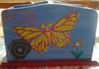 pot à crayons - Déco du bois - 10doigts.fr