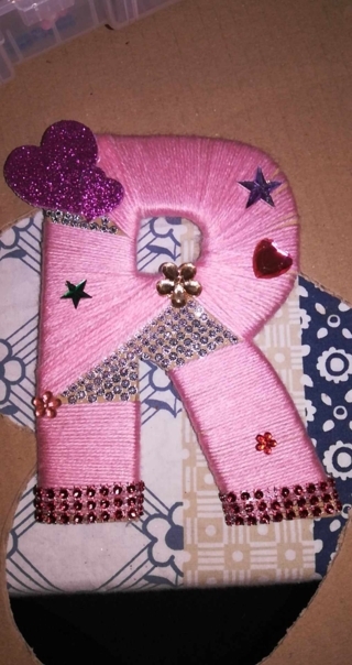 Lettre prénom R - 10doigts.fr