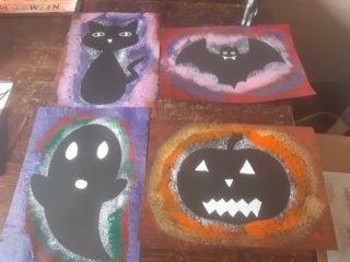 Silhouettes Halloween - 10doigts.fr