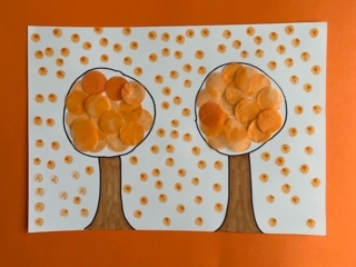 Arbre d'automne - 10doigts.fr