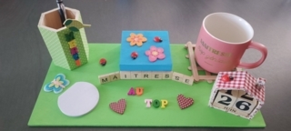 Cadeau de remerciement pour maîtresse - 10doigts.fr