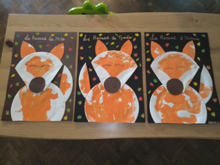 Les jolis renards de l'automne - 10doigts.fr