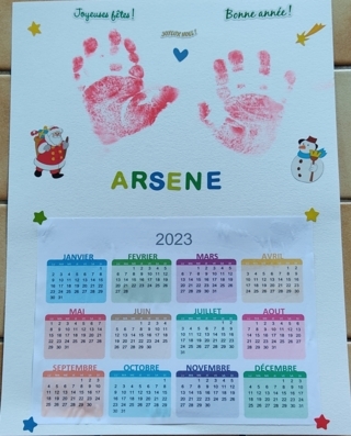 Calendrier - 10doigts.fr