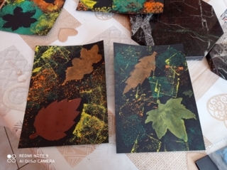 Tableau d'automne - 10doigts.fr