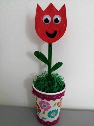 Pot de fleurs - 10doigts.fr