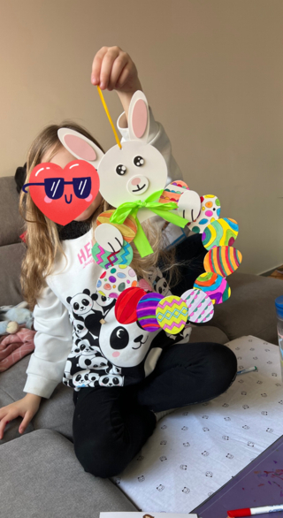 Couronne de Pâques - 10doigts.fr