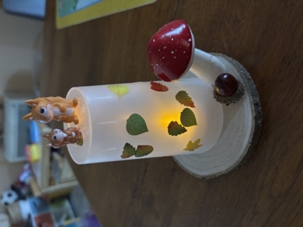 Lampe écureuil - 10doigts.fr