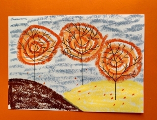 Forêt d'automne - 10doigts.fr