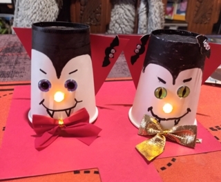 Vampire nez lumineux - 10doigts.fr