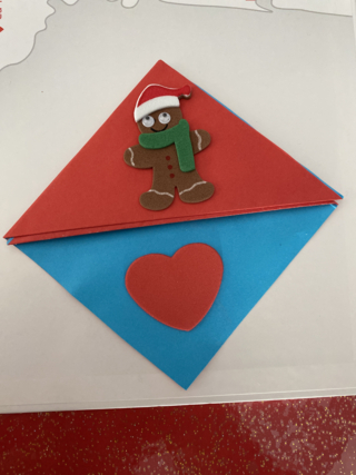 Marque page Noël - 10doigts.fr