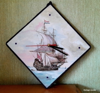 Horloge marine - 10doigts.fr