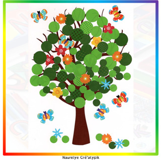 Arbre de saison - 10doigts.fr