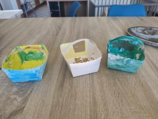 Paniers de Pâques - 10doigts.fr