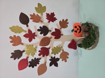 Arbre d'automne - 10doigts.fr