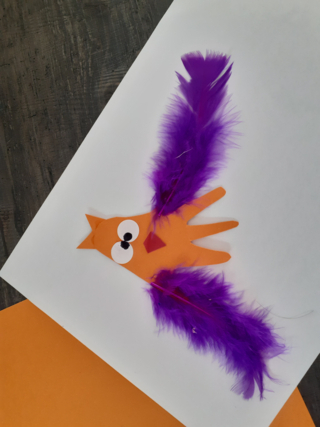 HIBOU EMPREINTE - 10doigts.fr