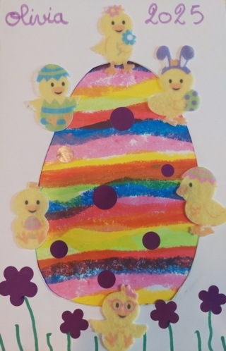 Oeuf de pâques - 10doigts.fr