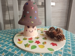 Gaston le petit champignon - 10doigts.fr