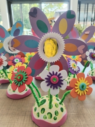 LE BOUQUET DE FLEURS - 10doigts.fr