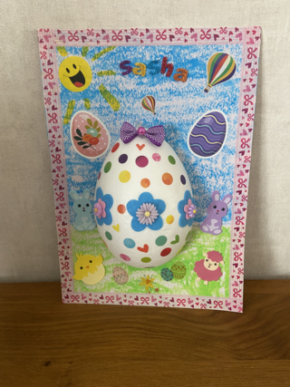 Tableau œuf 3D - 10doigts.fr