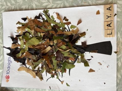 Arbre en feuille - 10doigts.fr