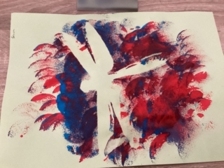 Silhouette de printemps - 10doigts.fr