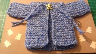 Carte naissance "pull" - 10doigts.fr