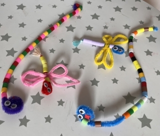 Serpents et libellules - 10doigts.fr