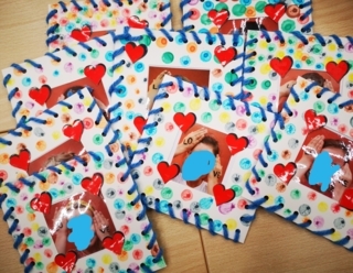 Tableau photo pour la fête des pères - 10doigts.fr