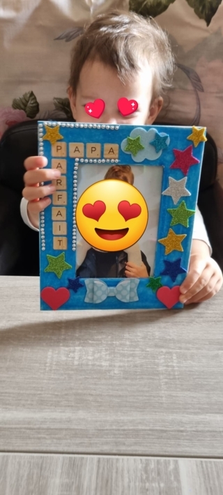 Cadre fête des pères - 10doigts.fr