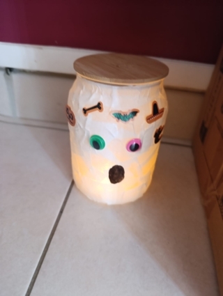 Lumière d'halloween - 10doigts.fr